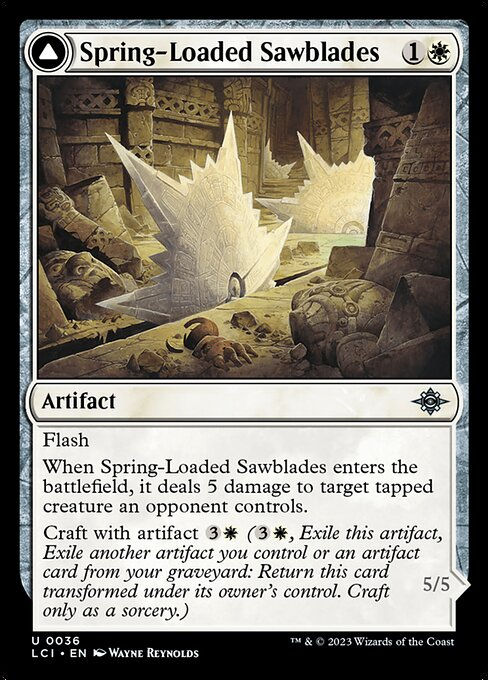 Spring-Loaded Sawblades // Bladewheel Chariot (lci)