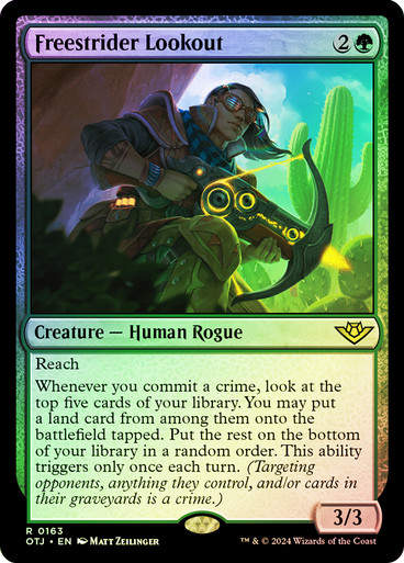 Freestrider Lookout (otj) (163) / Foil
