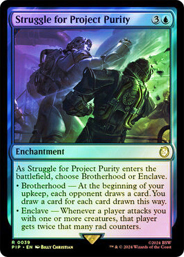 Struggle for Project Purity (pip) (39) / Foil