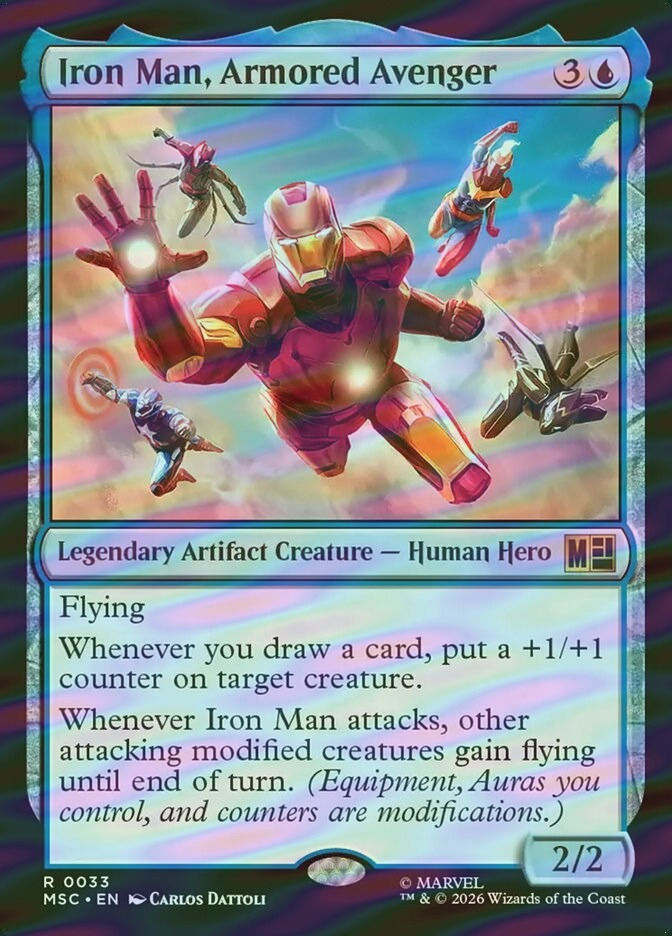 Iron Man, Armored Avenger (MSC) (33) / Surge Foil
