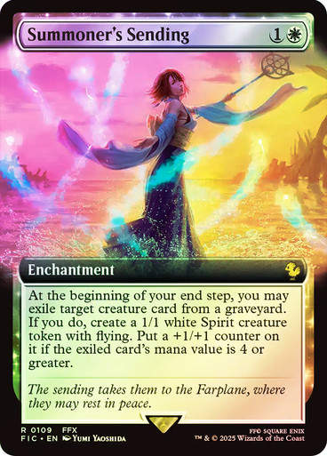 Summoner's Sending (FIC) (109) / Extended Art / Foil
