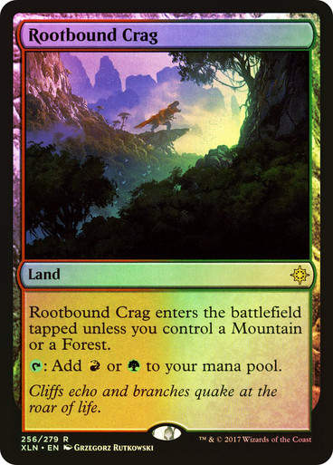 Rootbound Crag (XLN) (256) / Foil