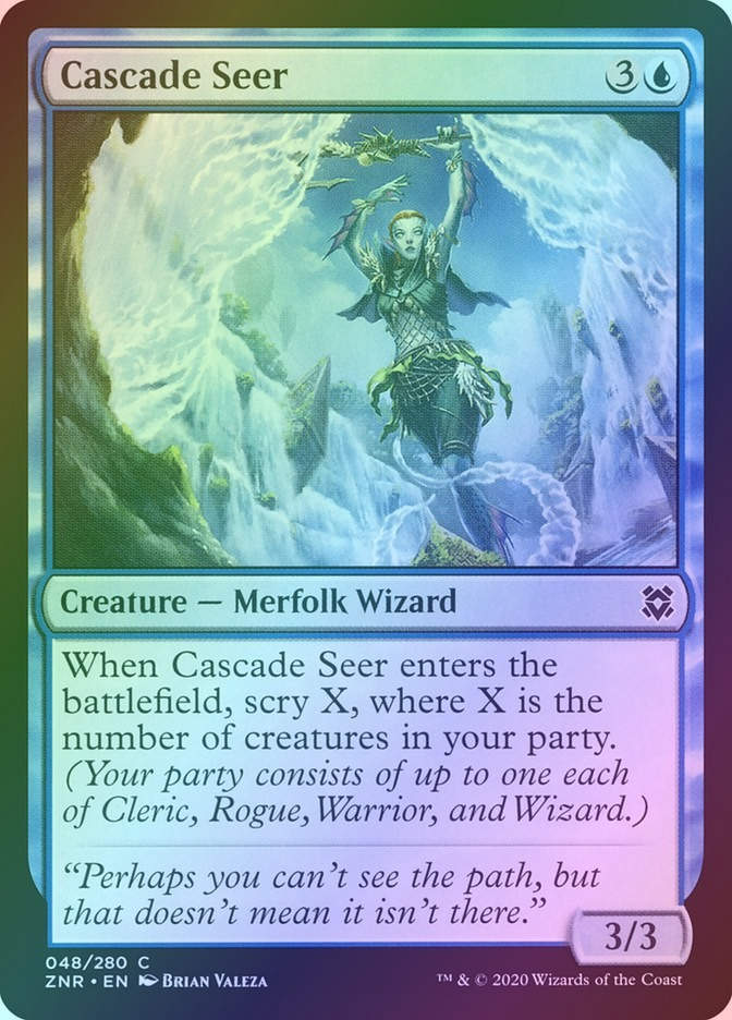 Cascade Seer (ZNR) (48) / Foil