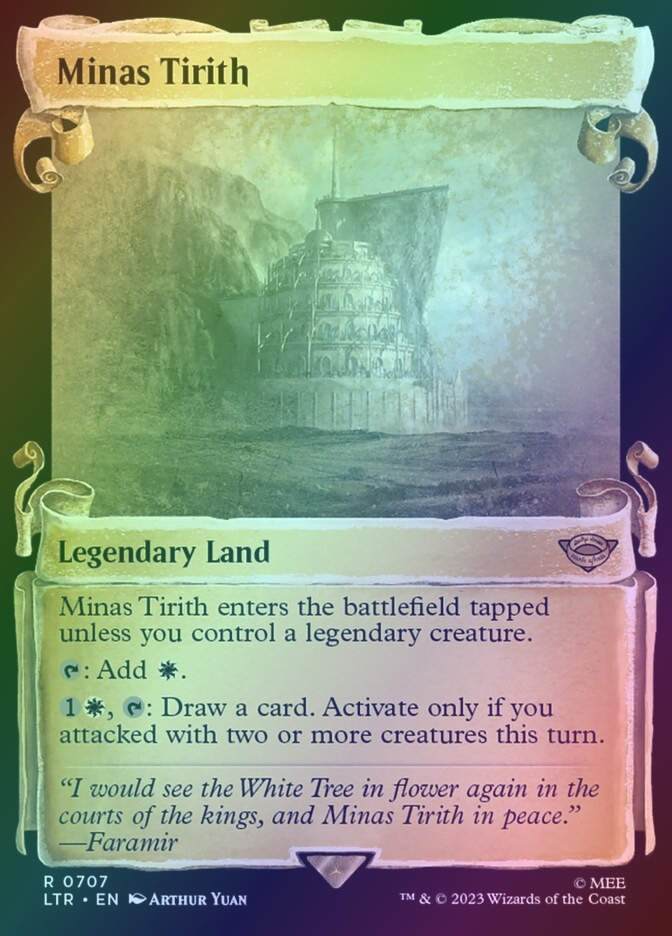 Minas Tirith (LTR) (707) / Showcase / Foil