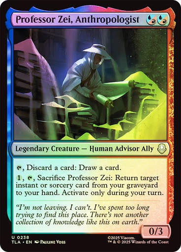 Professor Zei, Anthropologist (TLA) (238) / Foil