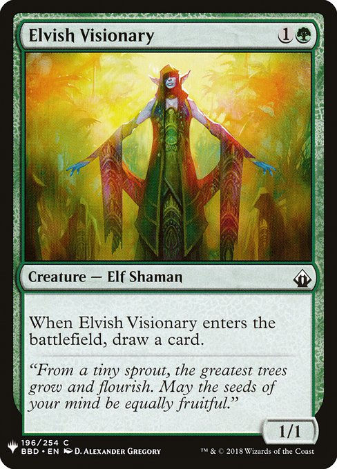 Elvish Visionary (PLST) (BBD-196)