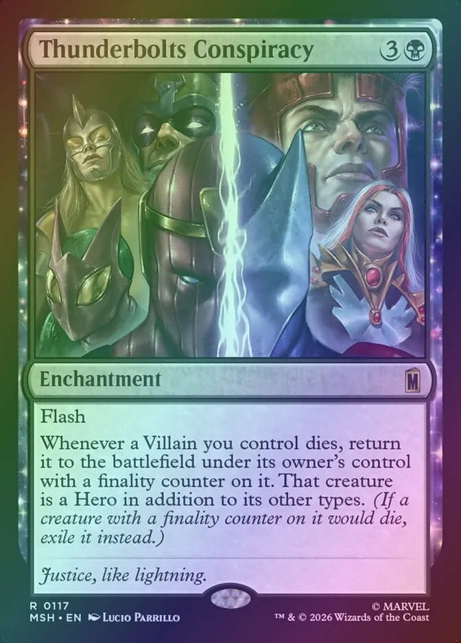 Thunderbolts Conspiracy (MSH) (117) / Foil