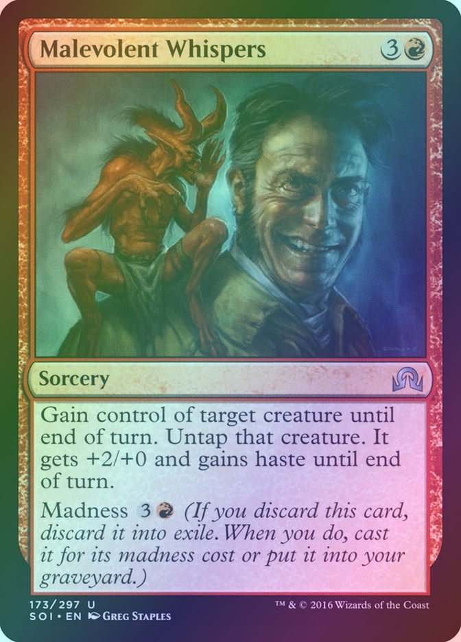 Malevolent Whispers (SOI) (173) / Foil