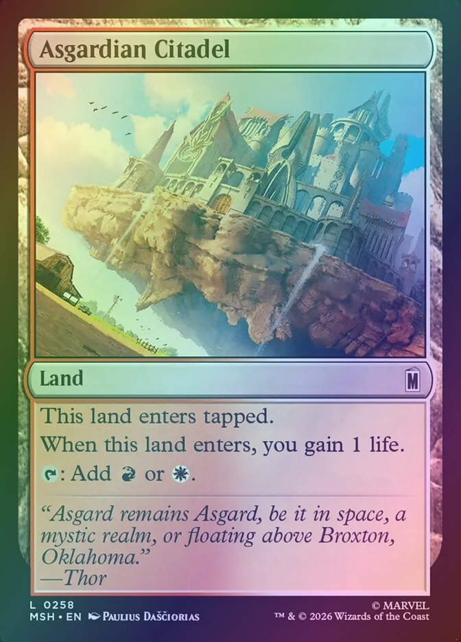 Asgardian Citadel (MSH) (258) / Foil