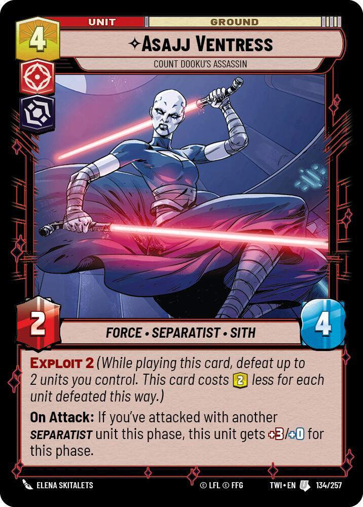 Asajj Ventress - Count Dooku's Assassin (TWI) (134/257)