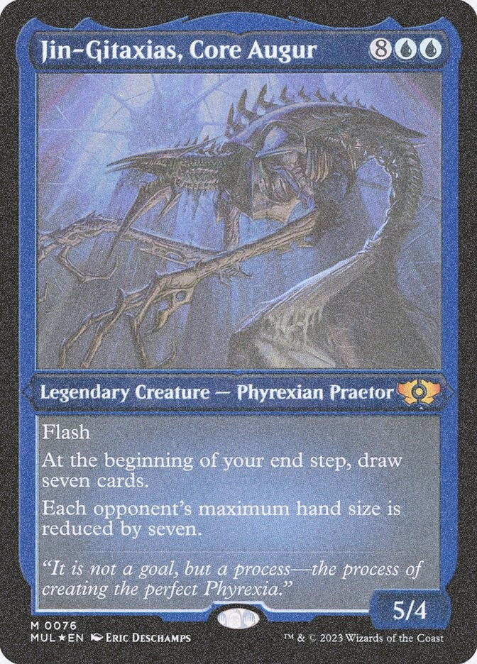 Jin-Gitaxias, Core Augur (MUL) (76) / Foil Etched