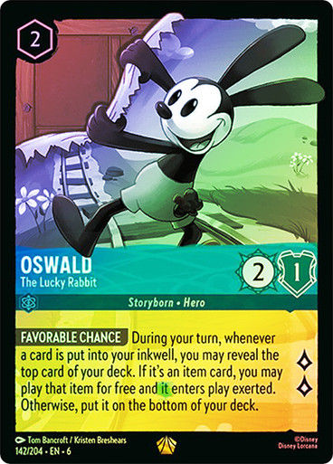 Oswald - The Lucky Rabbit (LOR_AZU) / Foil