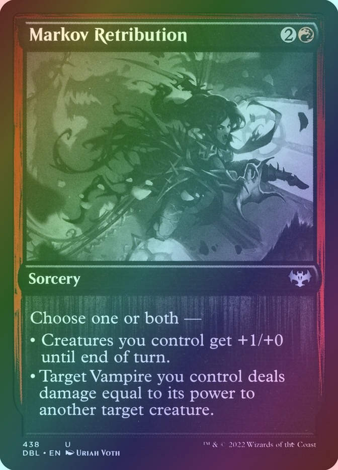 Markov Retribution (DBL) (438) / Foil