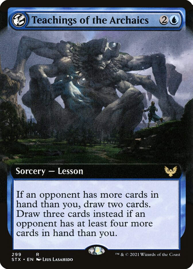 Teachings of the Archaics (STX) (299) / Extended Art