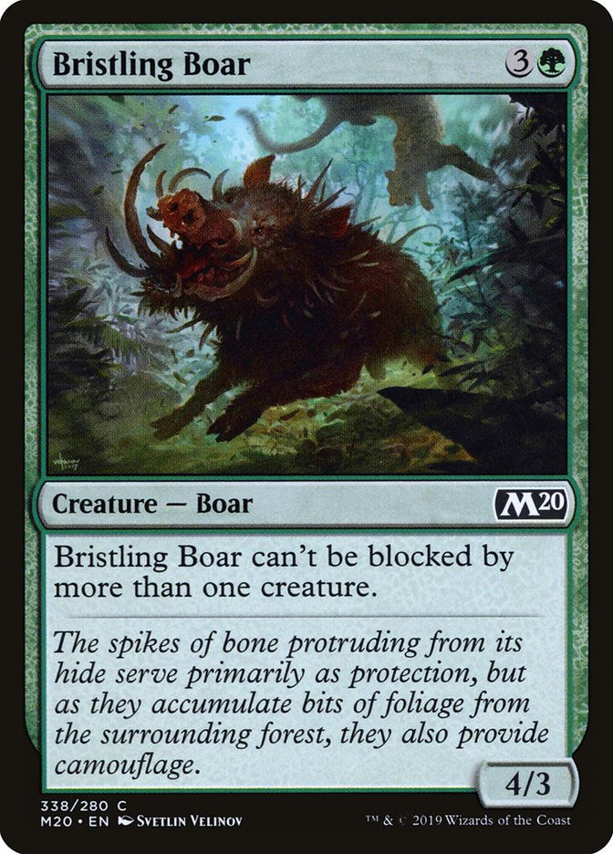 Bristling Boar (M20) (338)