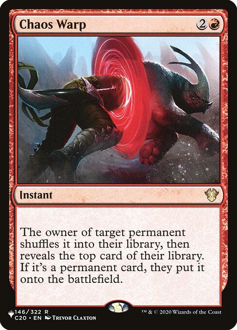 Chaos Warp (PLST) (C20-146)