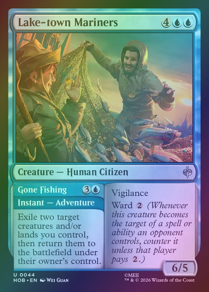 Lake-town Mariners // Gone Fishing (HOB) (44) / Foil