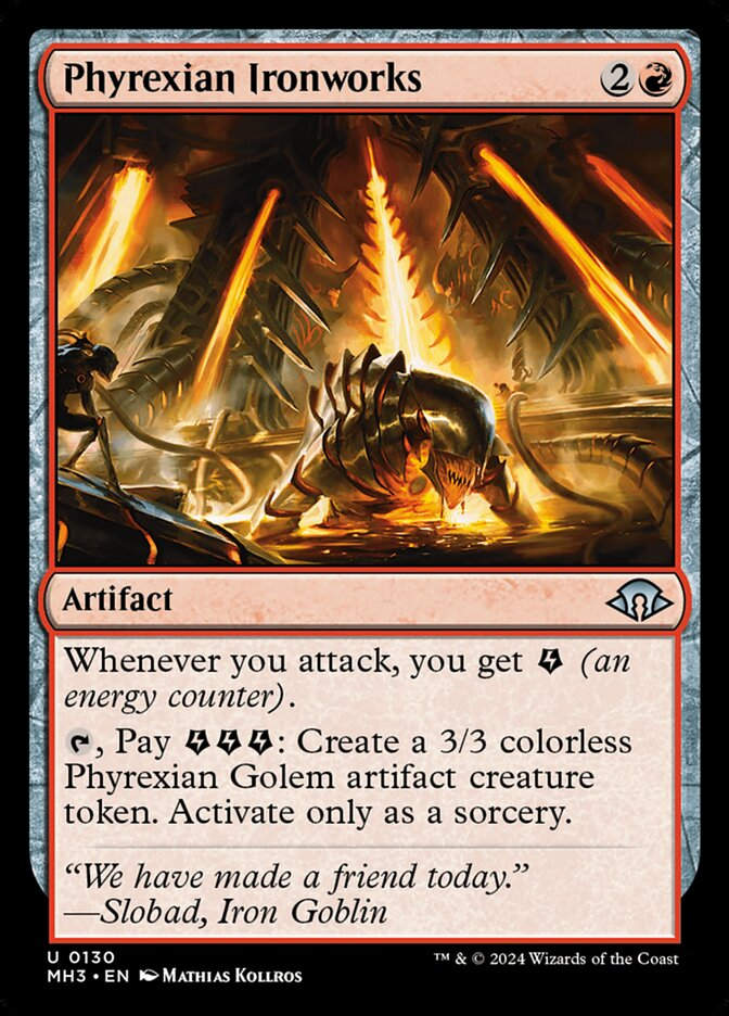 Phyrexian Ironworks (MH3) (130)