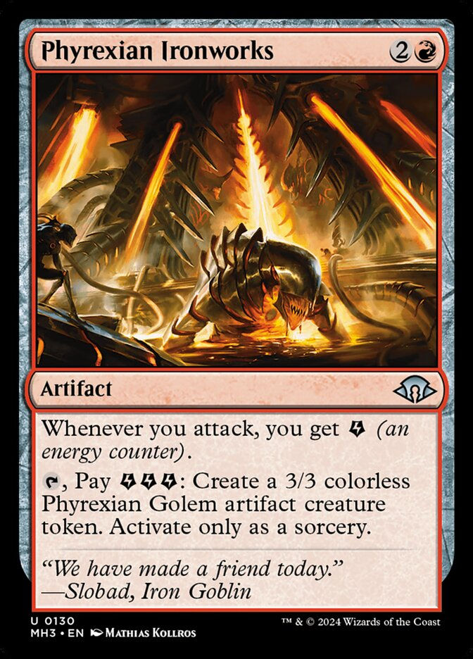 Phyrexian Ironworks (MH3) (130)