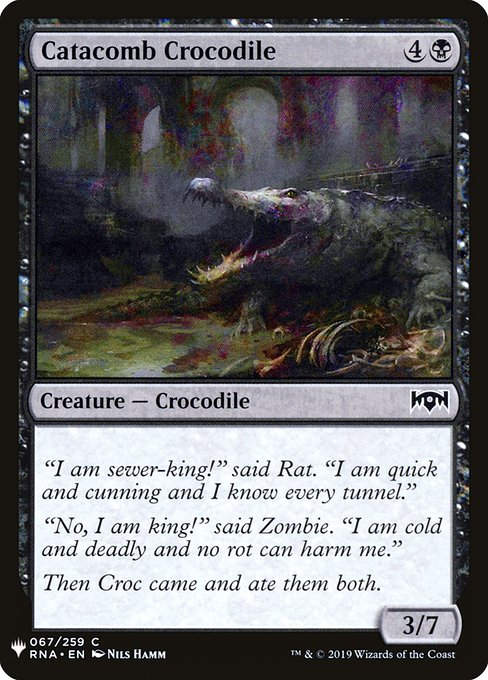 Catacomb Crocodile (PLST) (RNA-67)