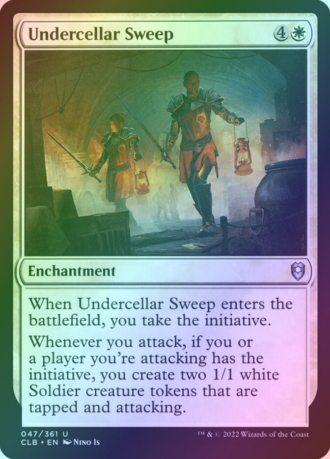 Undercellar Sweep (CLB) (47) / Foil