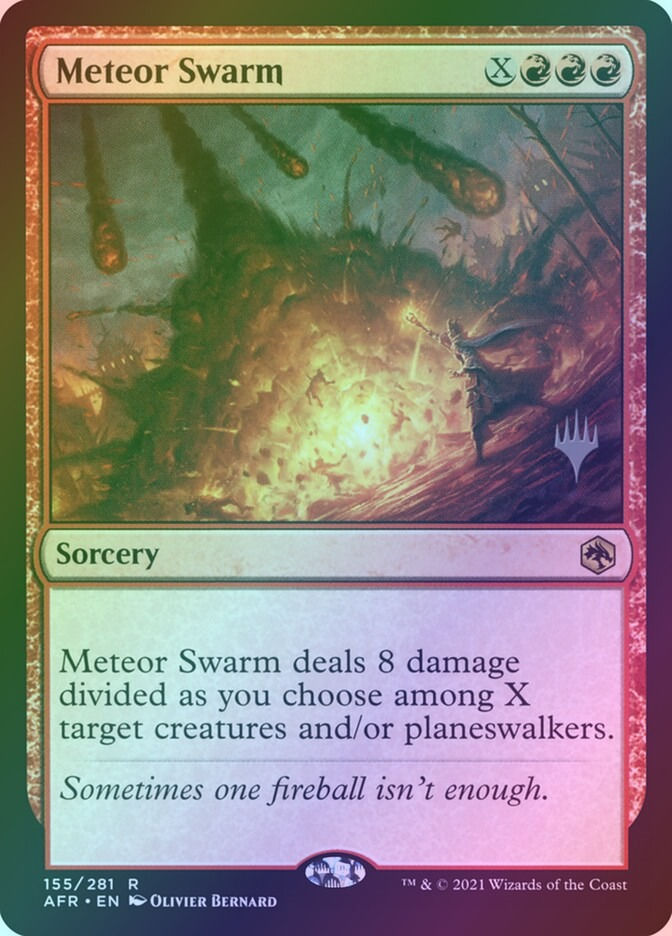 Meteor Swarm (PAFR) (155p) / Foil