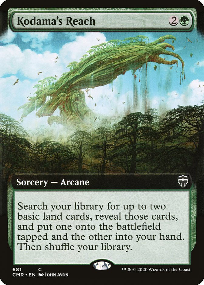 Kodama's Reach (CMR) (681) / Extended Art