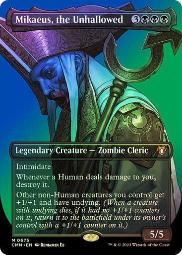 Mikaeus, the Unhallowed (cmm) / Borderless / Foil