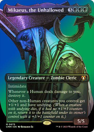 Mikaeus, the Unhallowed (cmm) / Borderless / Foil