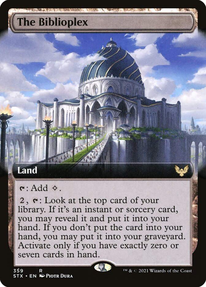 The Biblioplex (STX) (359) / Extended Art