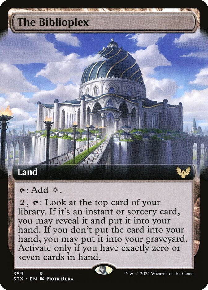 The Biblioplex (STX) (359) / Extended Art