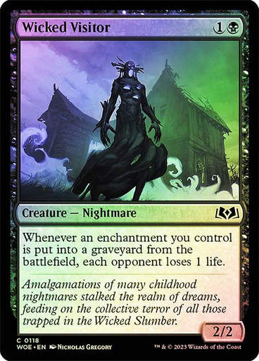 Wicked Visitor (woe) / Foil