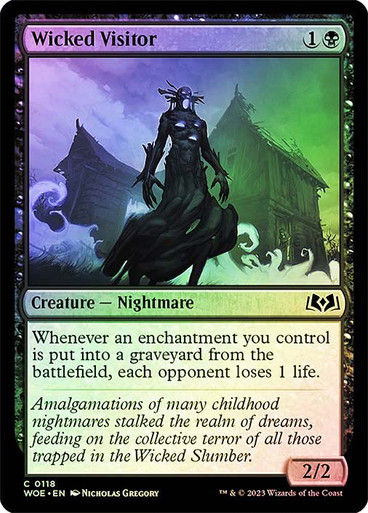 Wicked Visitor (woe) / Foil