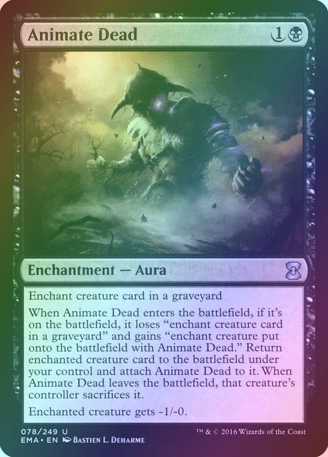 Animate Dead (EMA) (78) / Foil