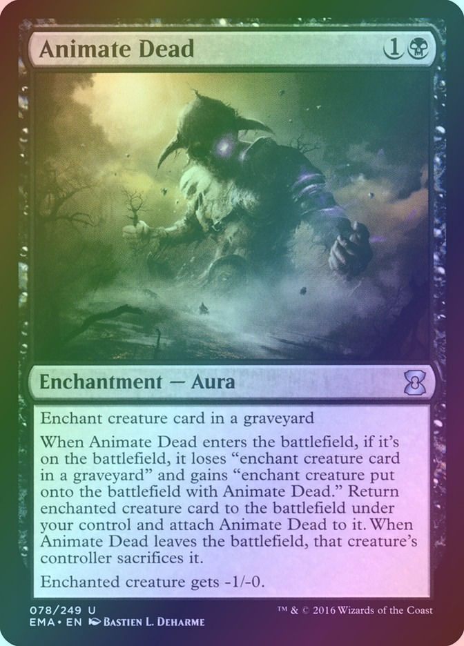 Animate Dead (EMA) (78) / Foil