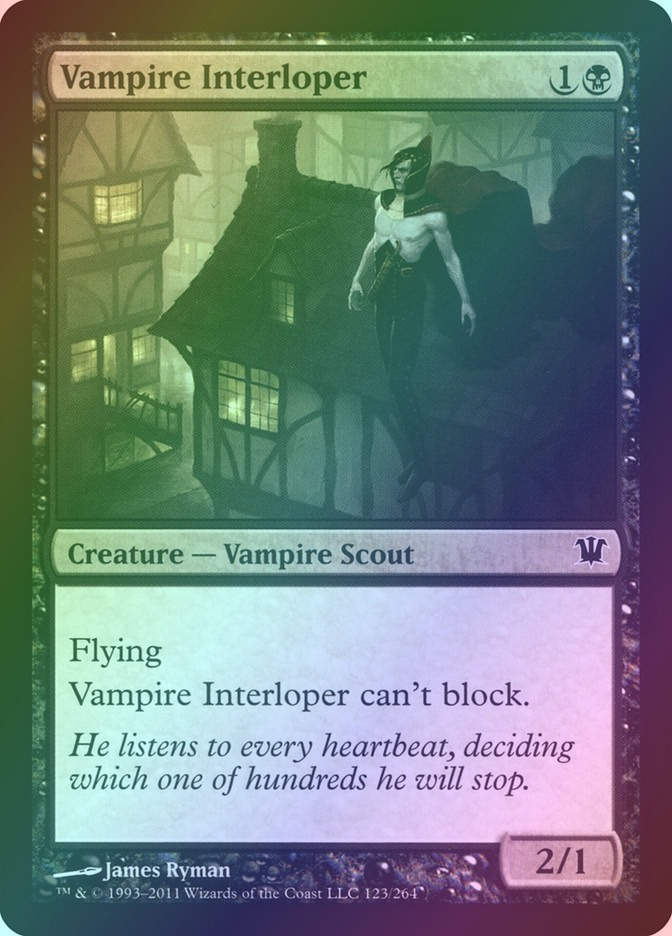 Vampire Interloper (ISD) (123) / Foil