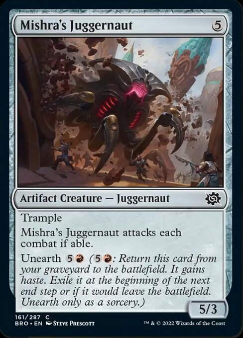 Mishra's Juggernaut (BRO)