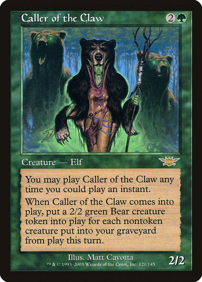 Caller of the Claw (lgn)