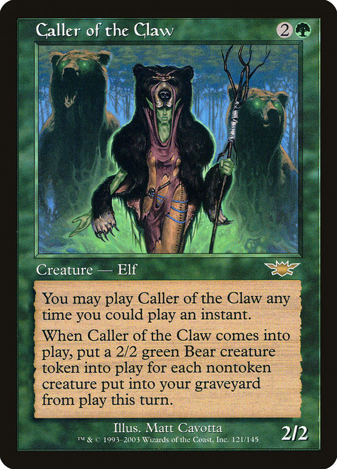 Caller of the Claw (lgn)