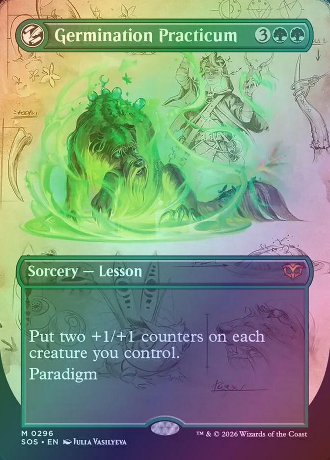Germination Practicum (SOS) (296) / Borderless / Showcase / Foil