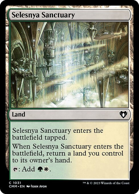 Selesnya Sanctuary (cmm) (Commander Deck)