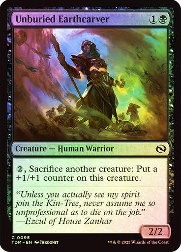 Unburied Earthcarver (TDM) (95) / Foil