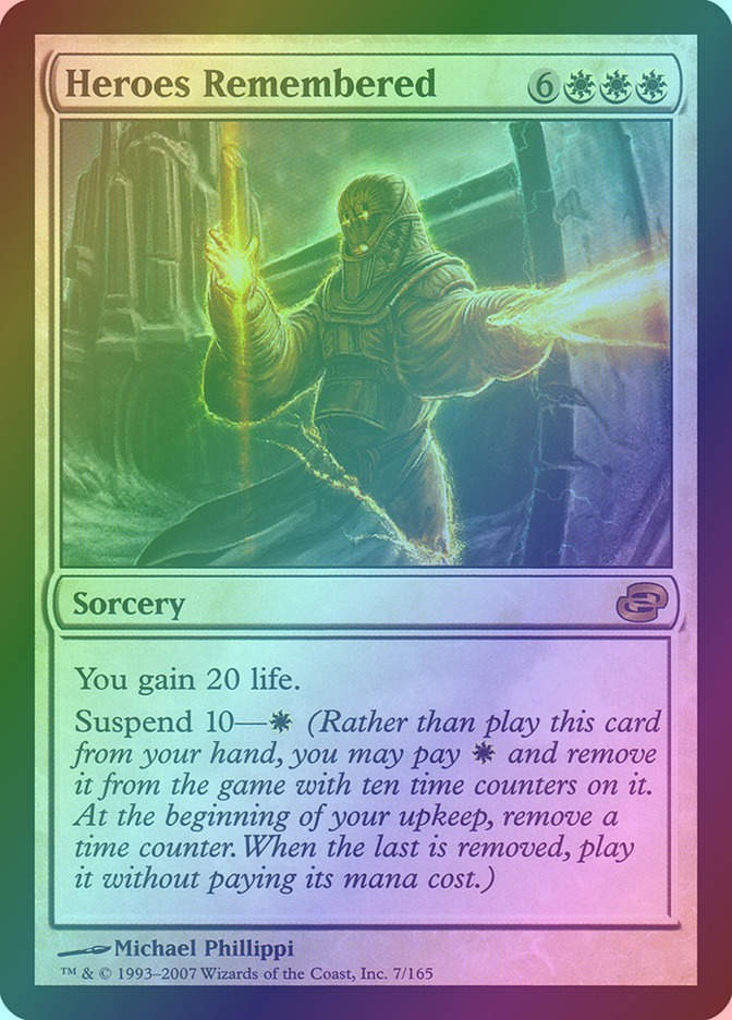 Heroes Remembered (PLC) (7) / Foil