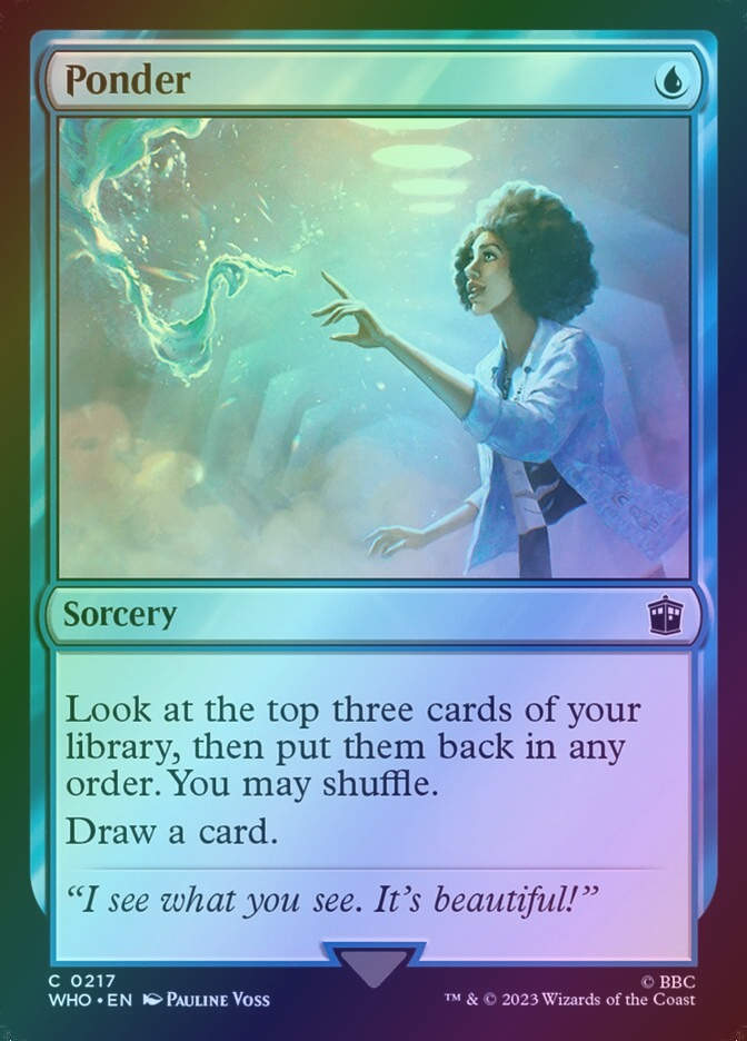 Ponder (WHO) (217) / Foil