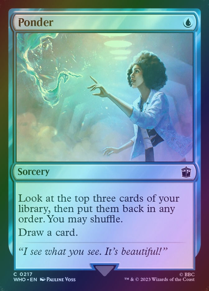 Ponder (WHO) (217) / Foil