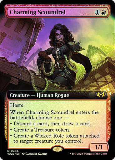 Charming Scoundrel (woe) / Extended Art Foil