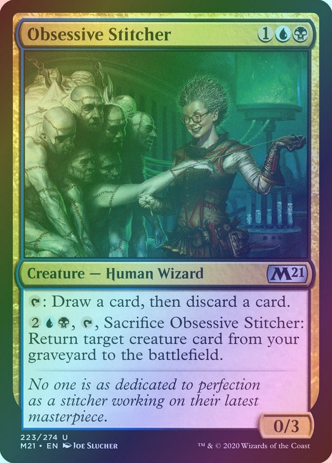 Obsessive Stitcher (M21) (223) / Foil