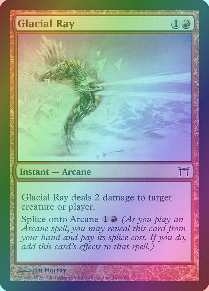 Glacial Ray (CHK) (168) / Foil