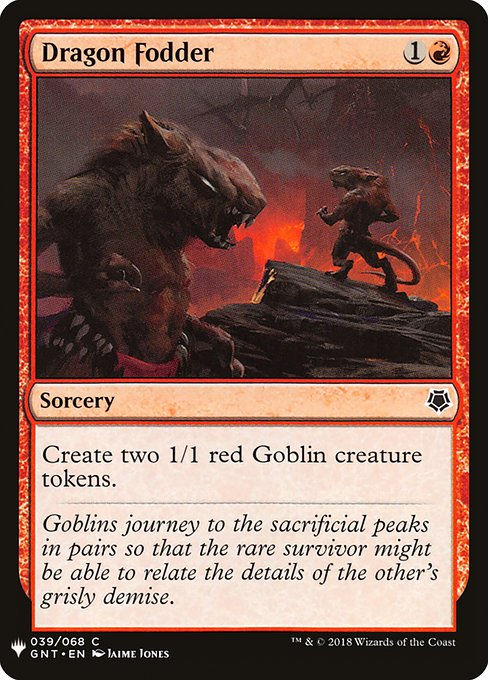 Dragon Fodder (PLST) (GNT-39)