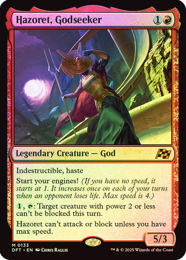 Hazoret, Godseeker (DFT) (133) / Foil